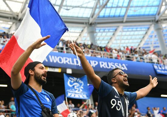 Russia World Cup Uruguay - France