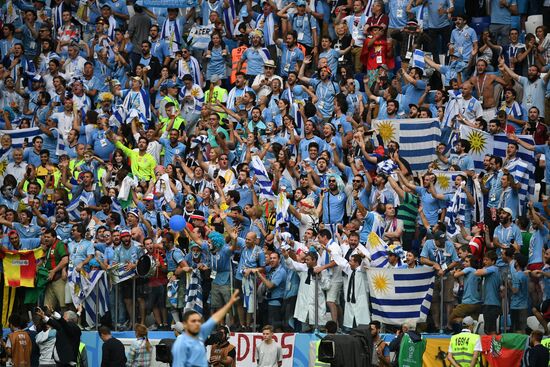 Russia World Cup Uruguay - France