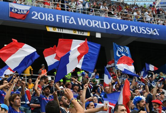 Russia World Cup Uruguay - France