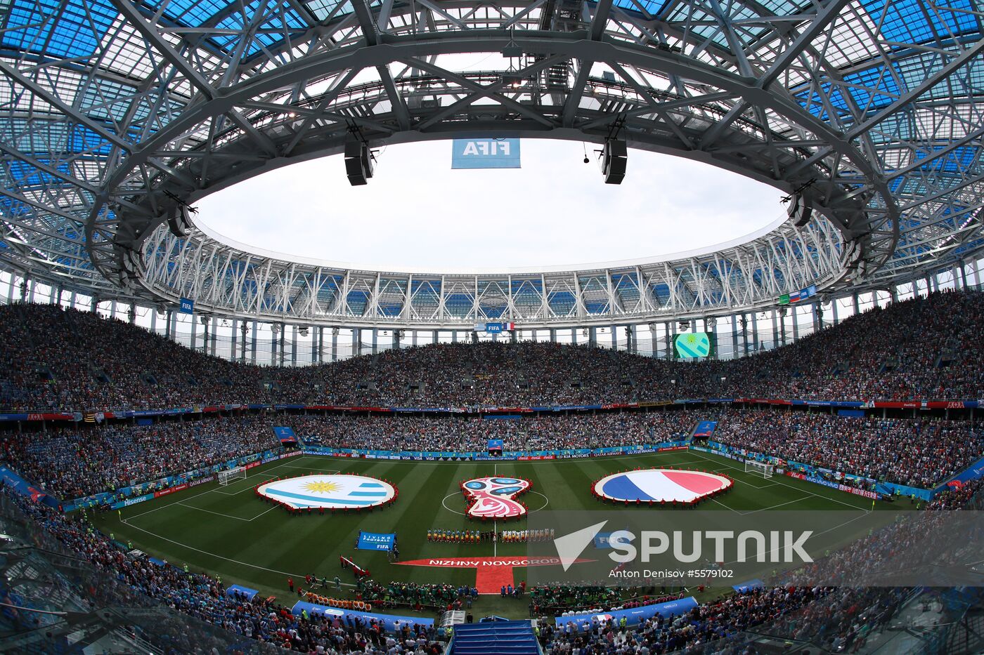 Russia World Cup Uruguay - France