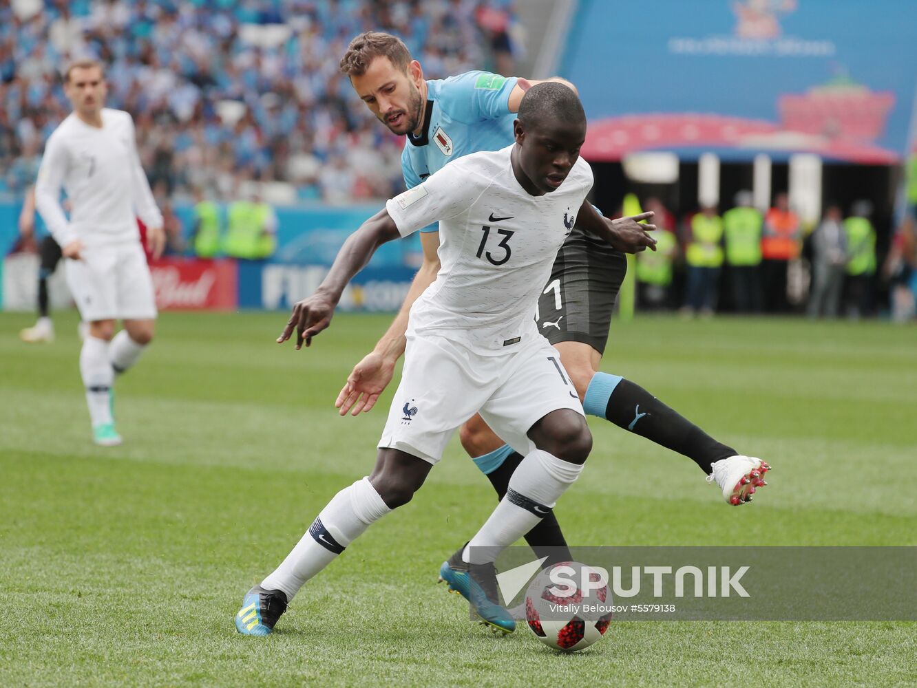 Russia World Cup Uruguay - France
