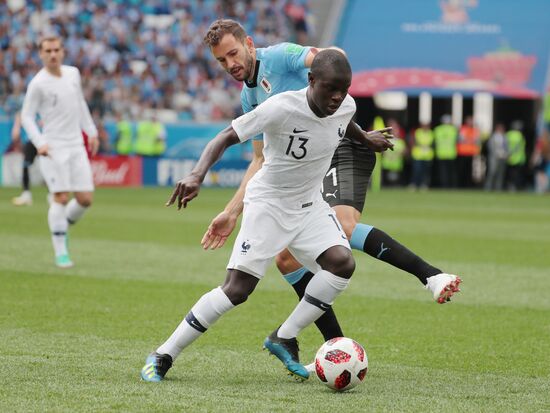 Russia World Cup Uruguay - France