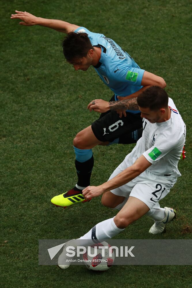 Russia World Cup Uruguay - France