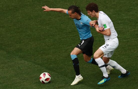 Russia World Cup Uruguay - France