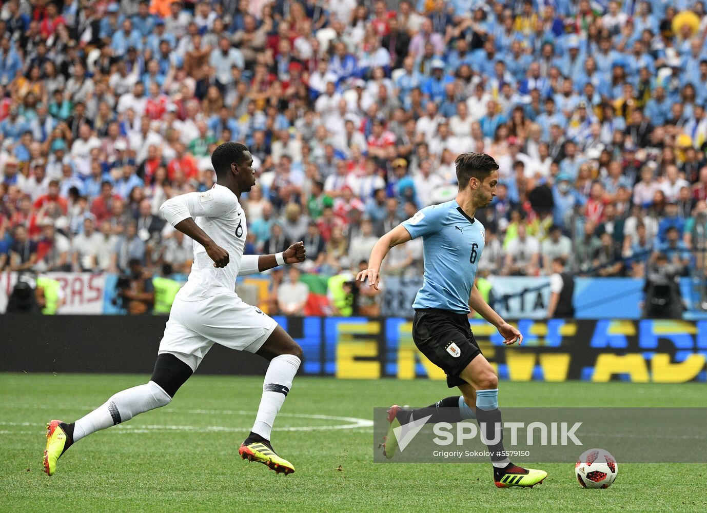 Russia World Cup Uruguay - France