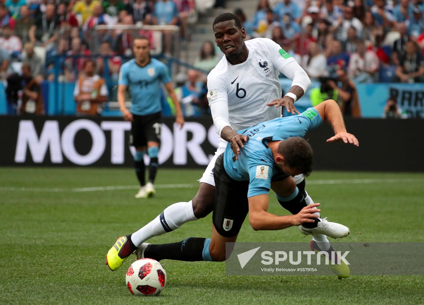 Russia World Cup Uruguay - France