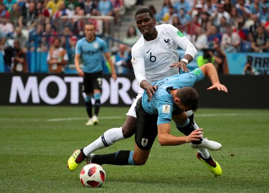 Russia World Cup Uruguay - France