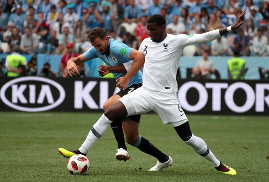 Russia World Cup Uruguay - France