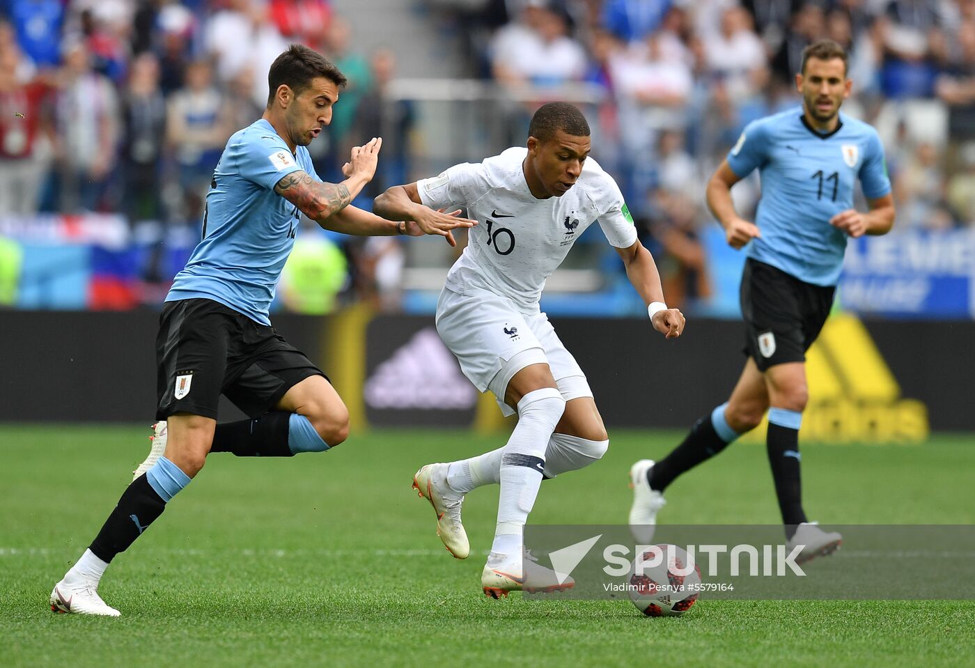Russia World Cup Uruguay - France