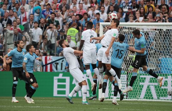 Russia World Cup Uruguay - France