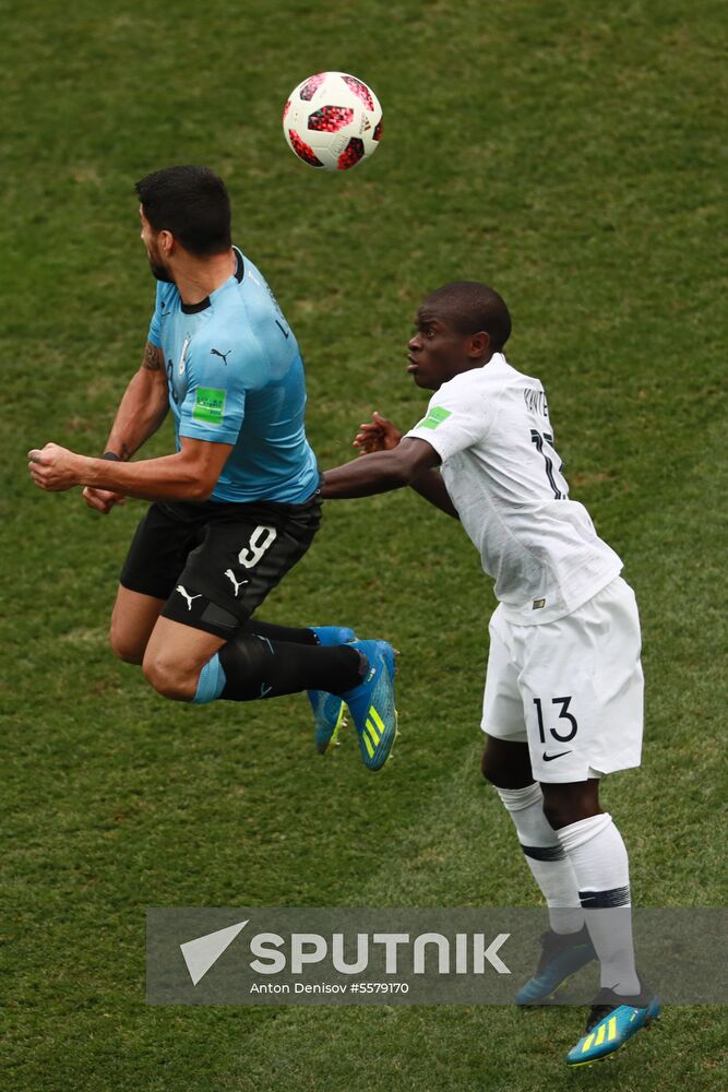 Russia World Cup Uruguay - France