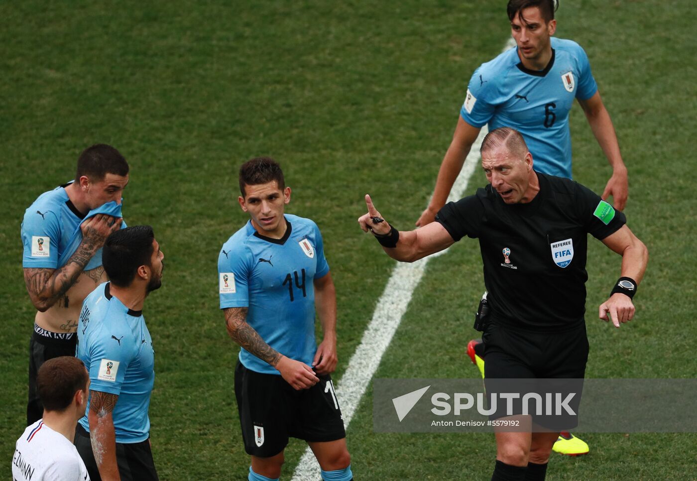 Russia World Cup Uruguay - France