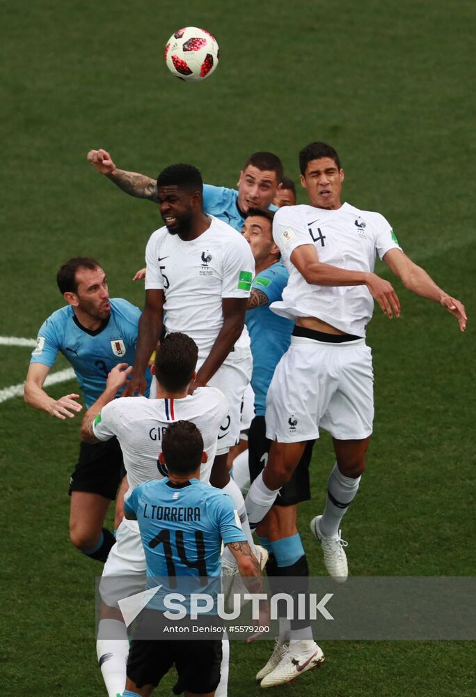 Russia World Cup Uruguay - France