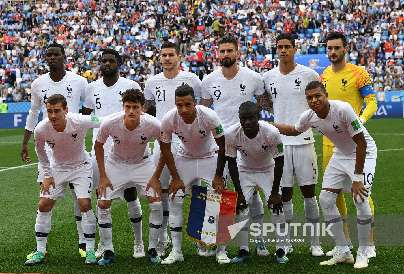 Russia World Cup Uruguay - France