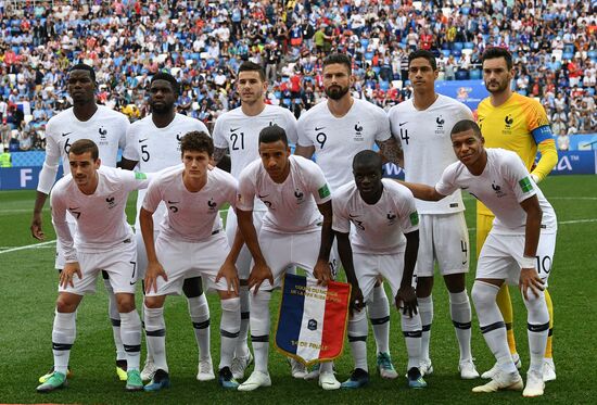 Russia World Cup Uruguay - France