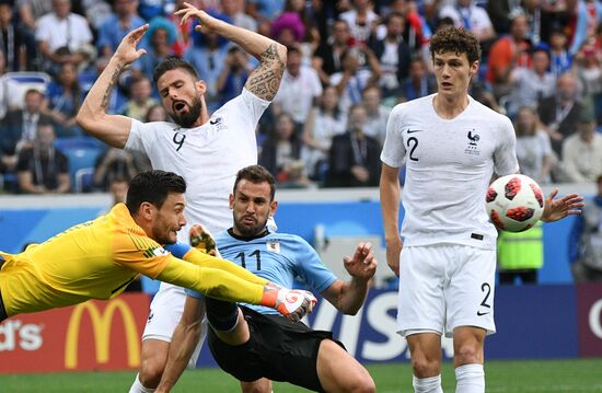 Russia World Cup Uruguay - France