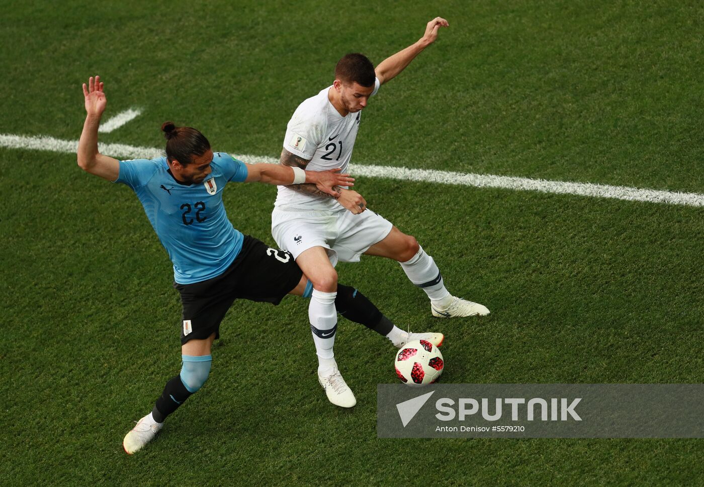Russia World Cup Uruguay - France