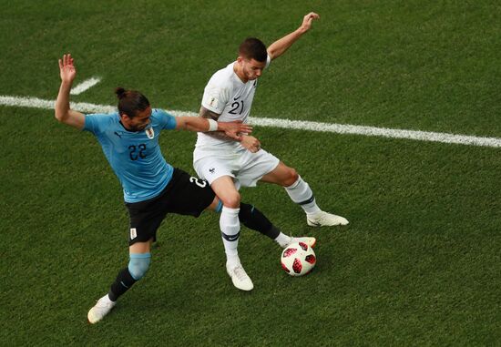 Russia World Cup Uruguay - France