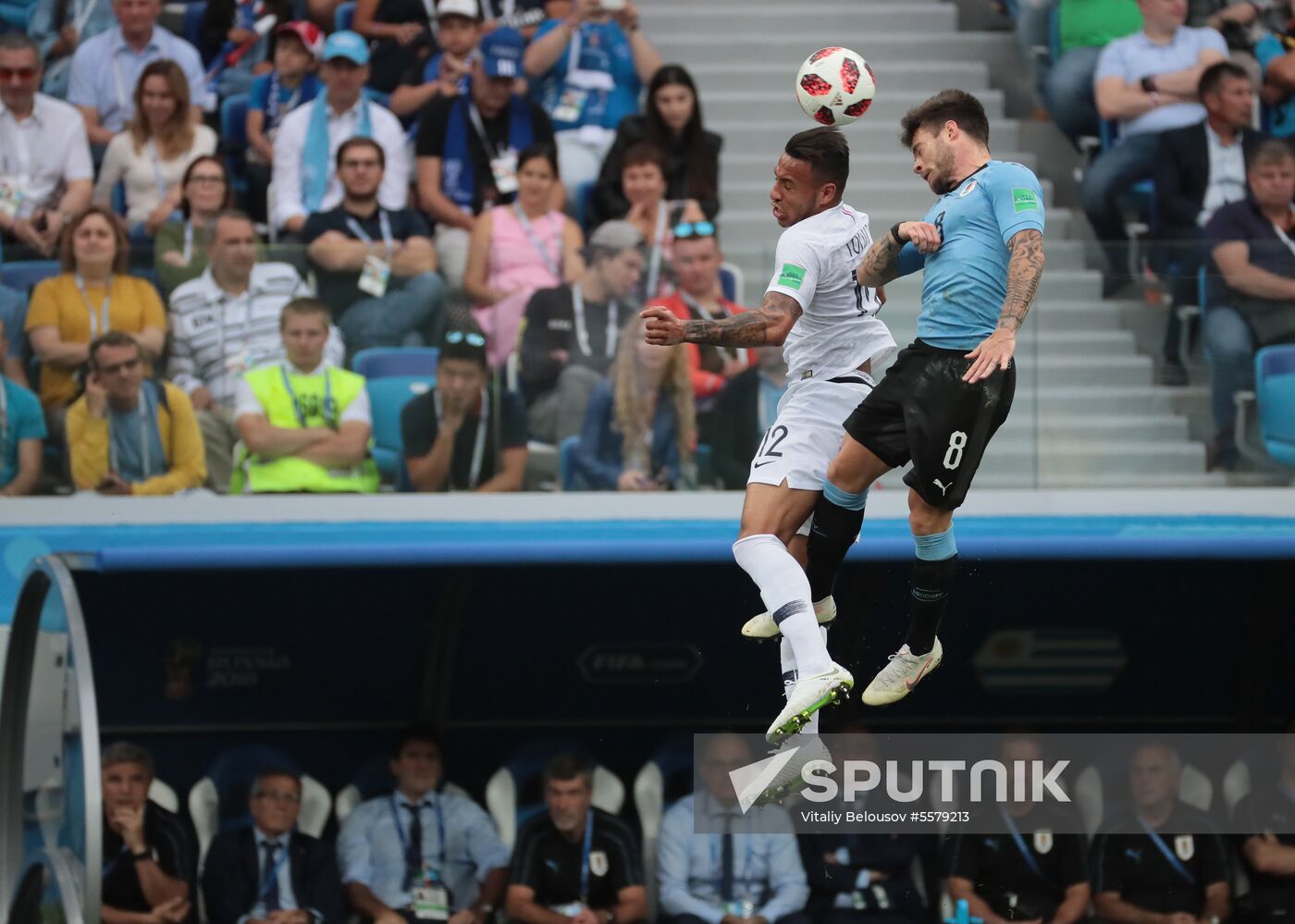 Russia World Cup Uruguay - France