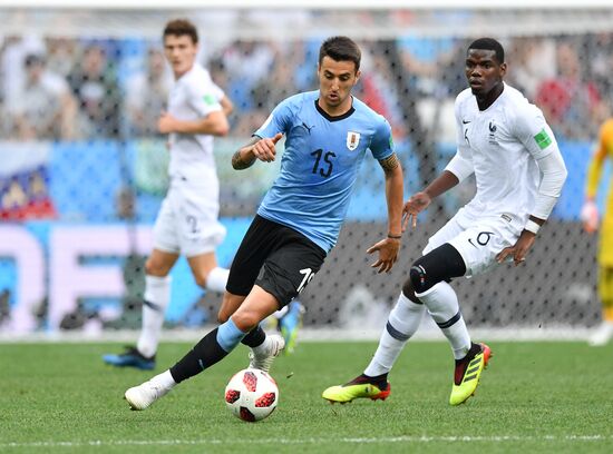 Russia World Cup Uruguay - France