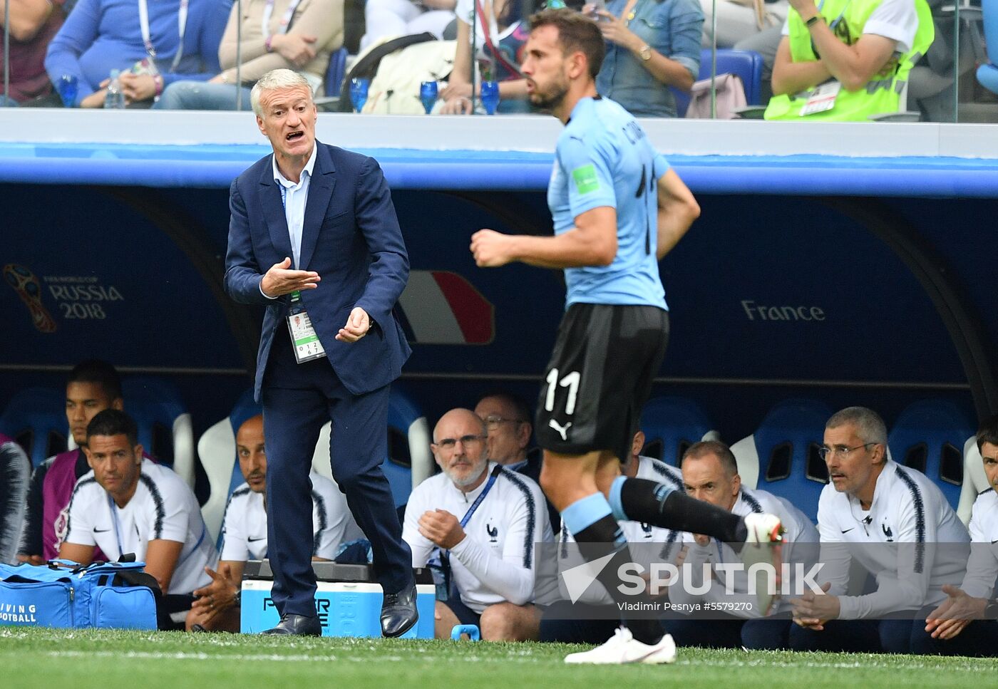 Russia World Cup Uruguay - France