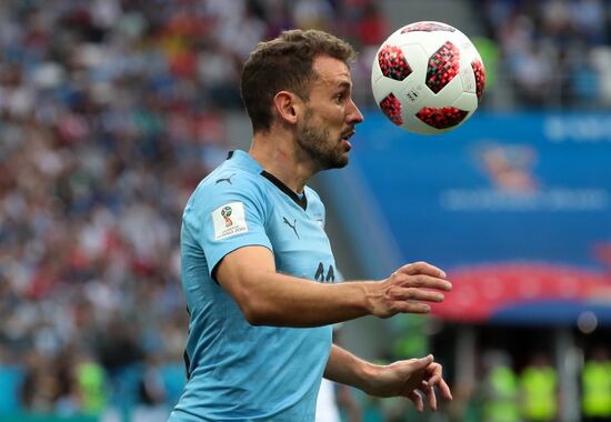 Russia World Cup Uruguay - France