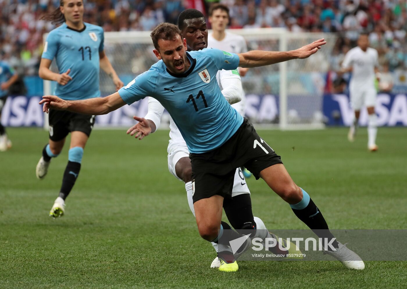 Russia World Cup Uruguay - France