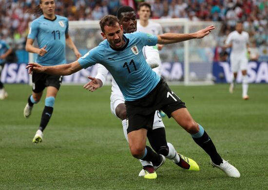 Russia World Cup Uruguay - France