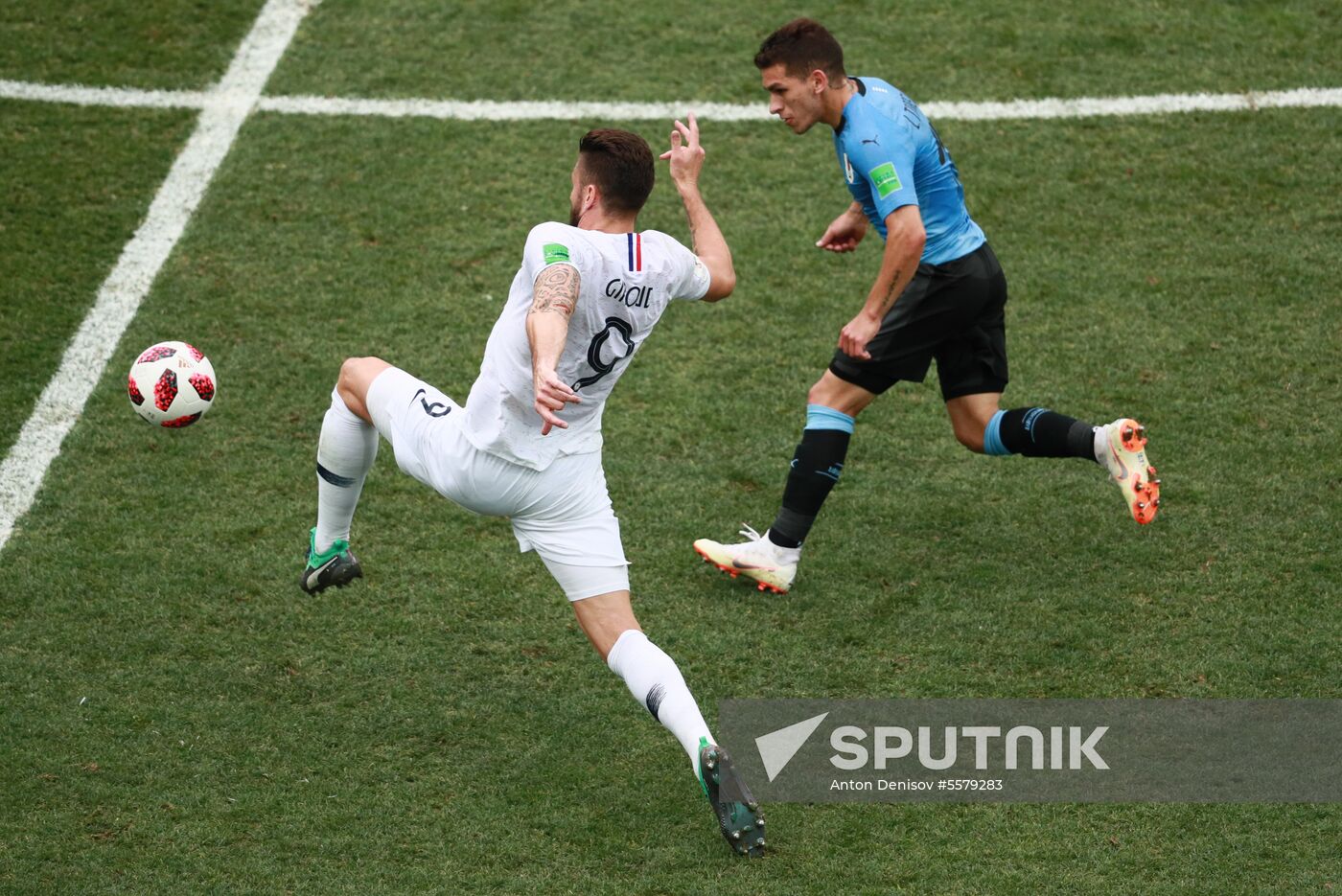 Russia World Cup Uruguay - France