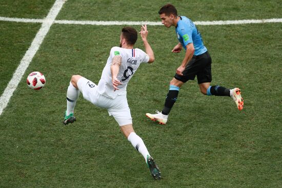 Russia World Cup Uruguay - France