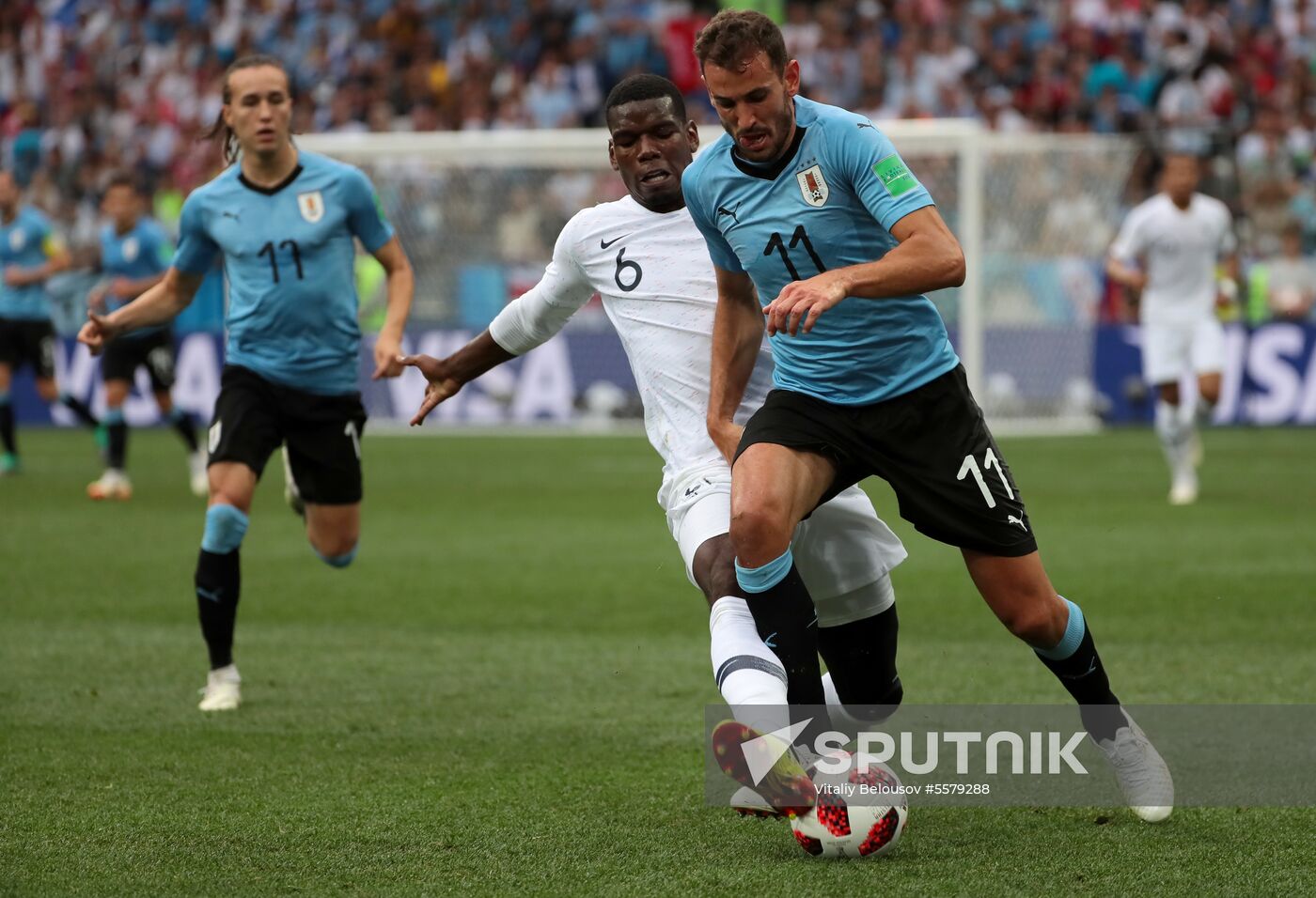 Russia World Cup Uruguay - France