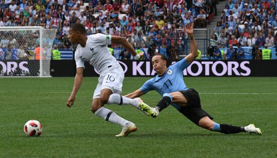 Russia World Cup Uruguay - France