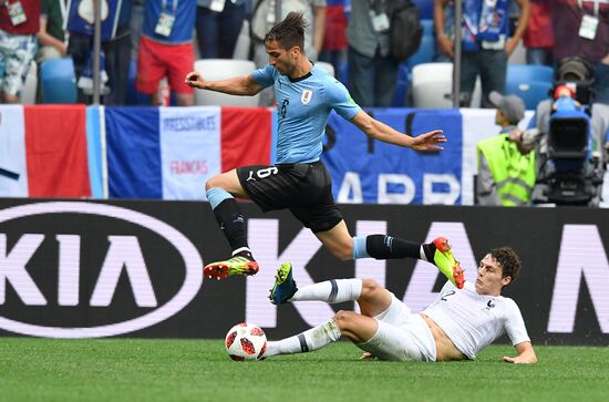 Russia World Cup Uruguay - France