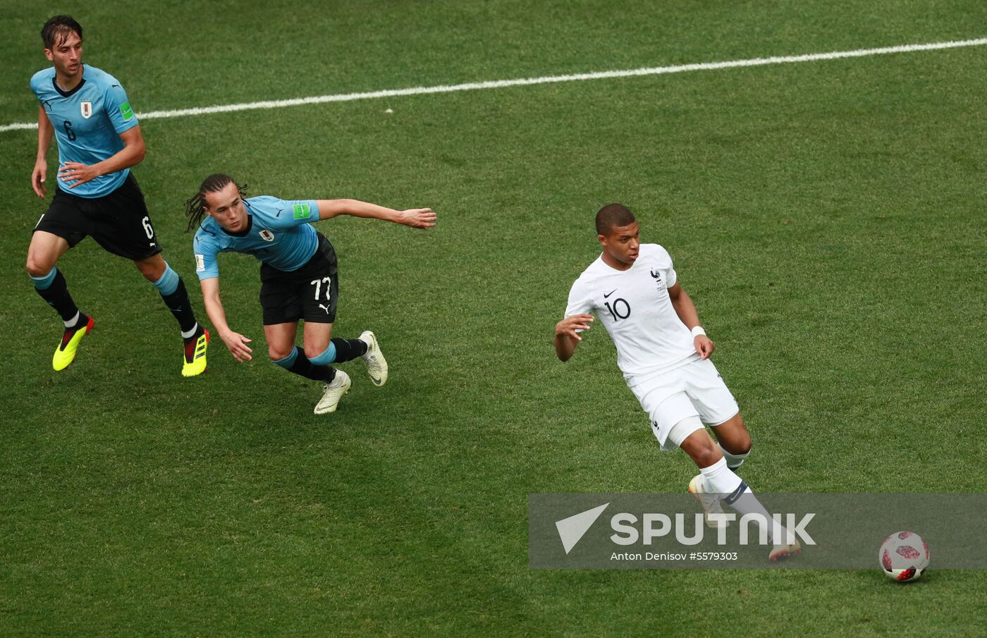Russia World Cup Uruguay - France