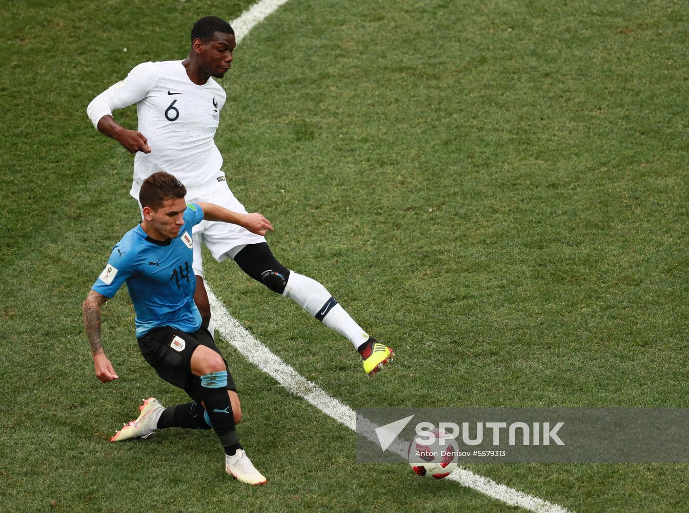 Russia World Cup Uruguay - France