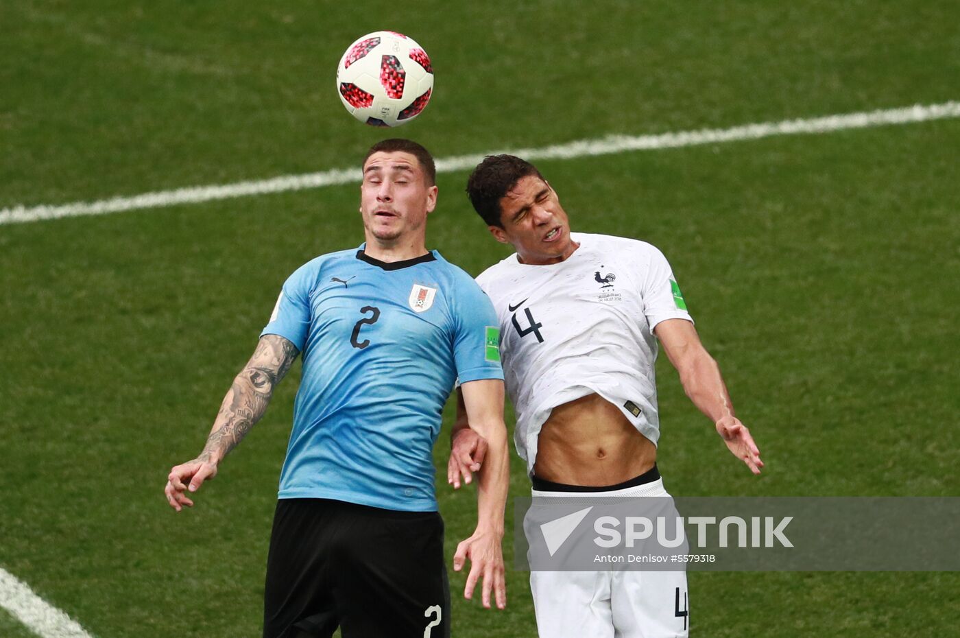 Russia World Cup Uruguay - France