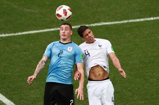 Russia World Cup Uruguay - France