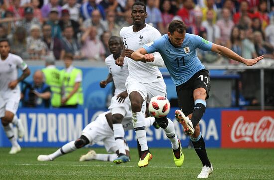 Russia World Cup Uruguay - France