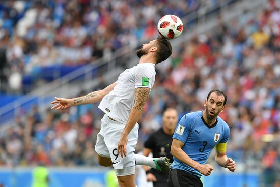 Russia World Cup Uruguay - France