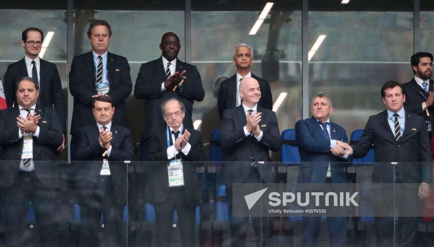 Russia World Cup Uruguay - France