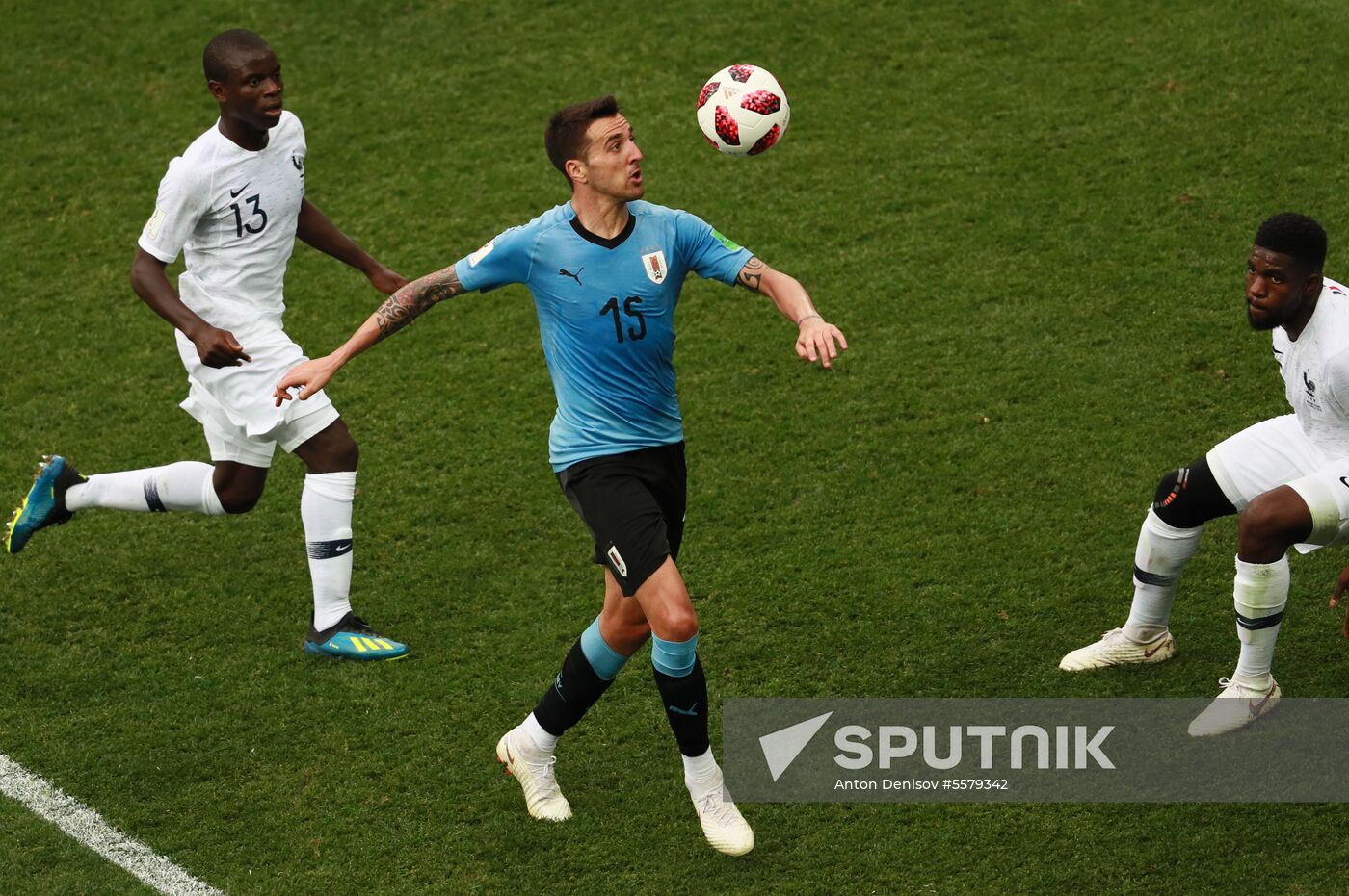 Russia World Cup Uruguay - France