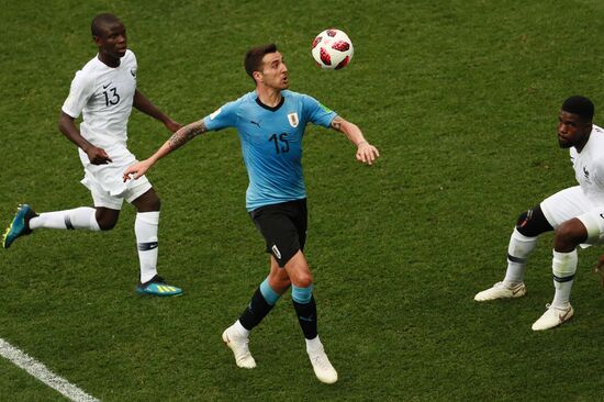 Russia World Cup Uruguay - France