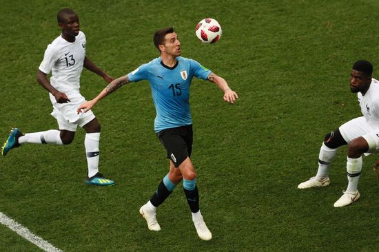 Russia World Cup Uruguay - France