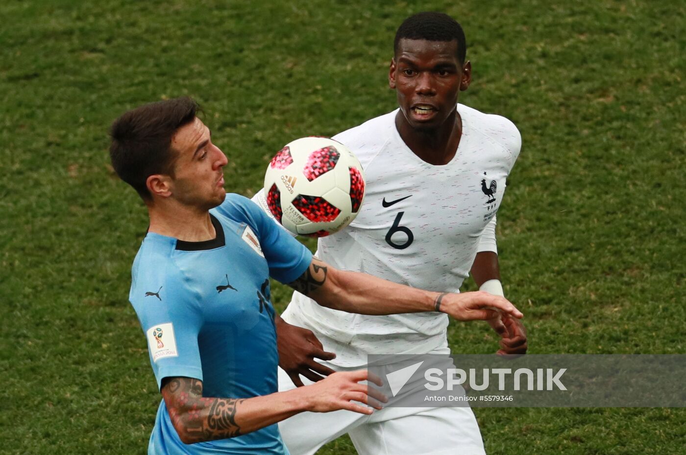 Russia World Cup Uruguay - France