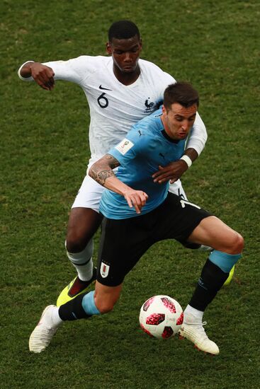 Russia World Cup Uruguay - France