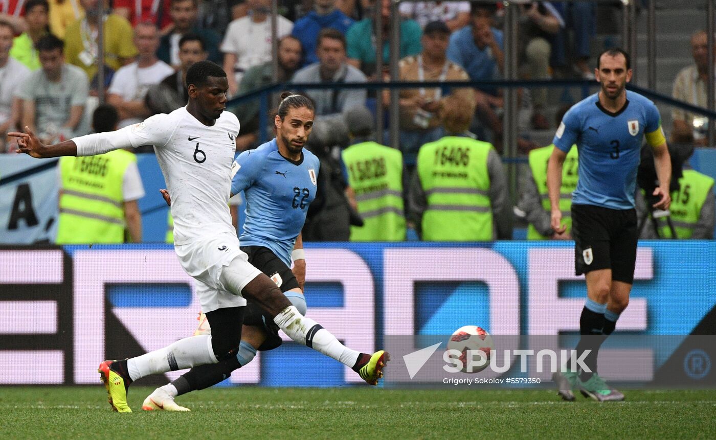 Russia World Cup Uruguay - France
