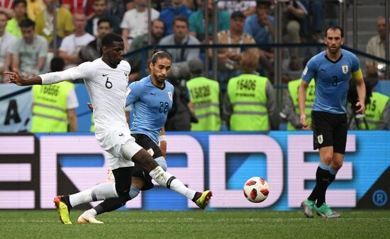 Russia World Cup Uruguay - France