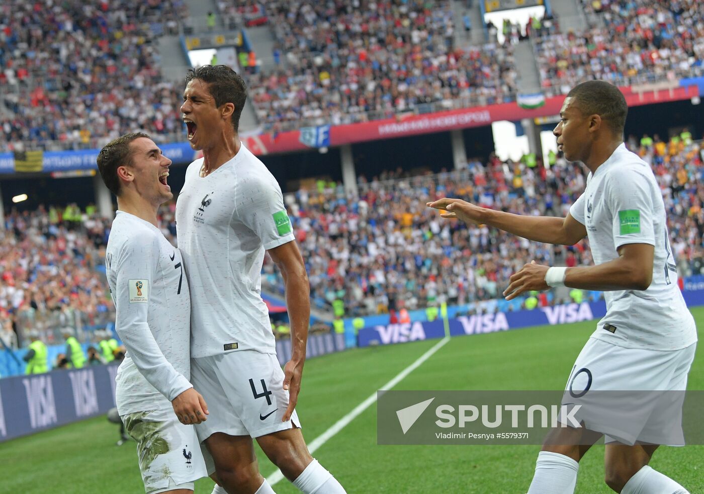 Russia World Cup Uruguay - France