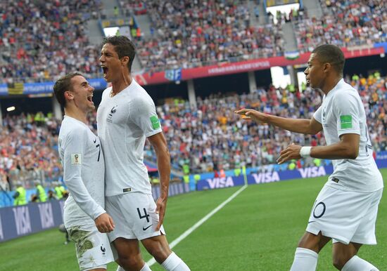Russia World Cup Uruguay - France
