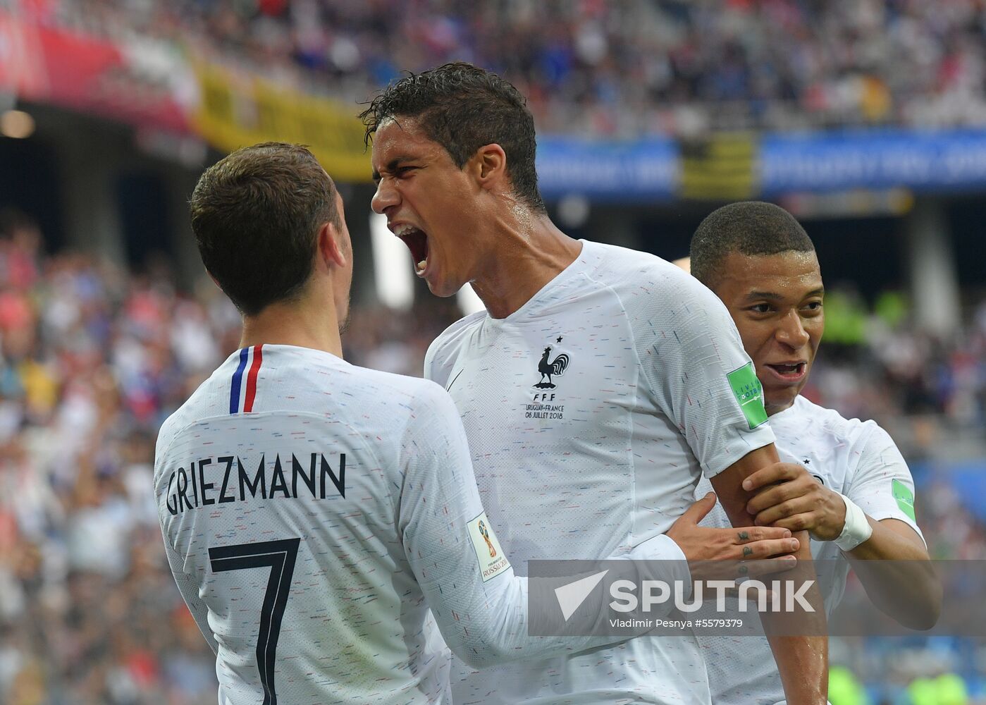 Russia World Cup Uruguay - France